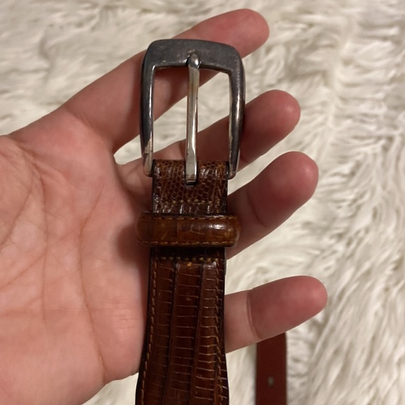 Brighton Man Belt size 40 good condition brown color - Picture 2 of 15